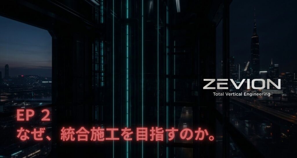 エレベーター付帯建築工事という空白地帯を解説するゼヴィオン創世記EP2